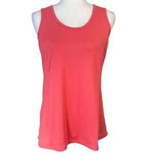 Calia By Carrie Underwood Orange Stretch Activewear Athletic Tank Top Yoga Large